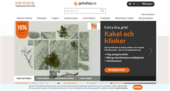 Desktop Screenshot of golvshop.se