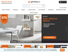 Tablet Screenshot of golvshop.se